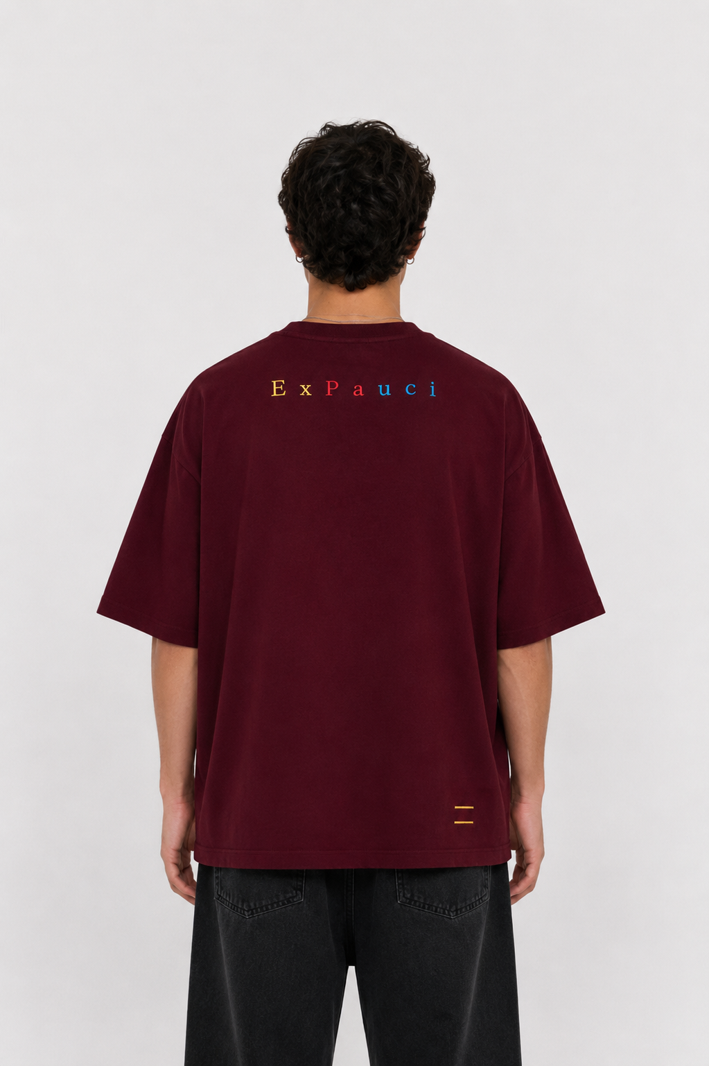 The Few Heavyweight Oversized Tee – Burgundy